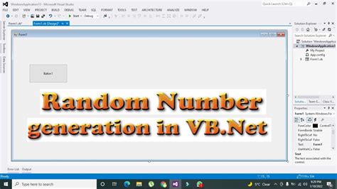 vb.net random number generator|Generating Random Number and String in VB.NET.